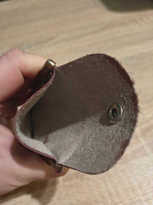 Portfelik na drobne i klucze PRL