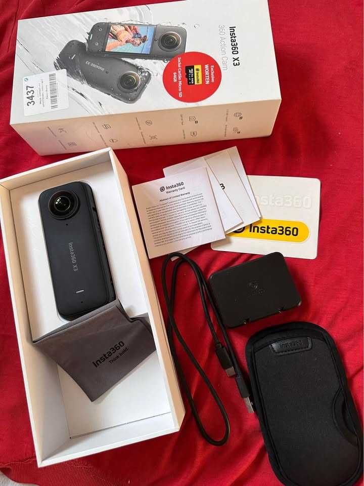 Câmara Insta 360 X3