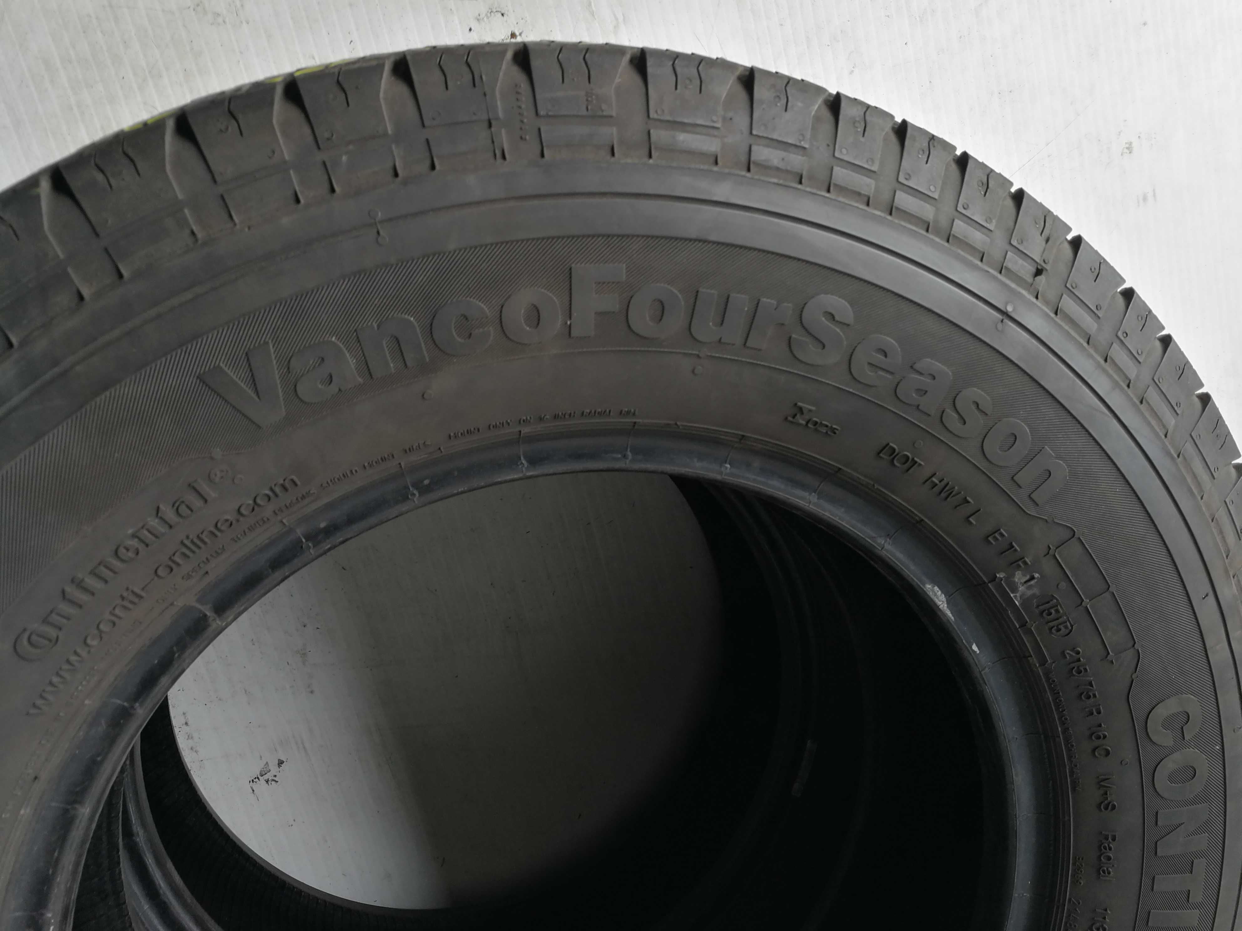 Continental VancoFourSeason 215/75r16c 113/111R N9053