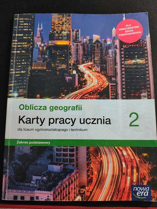 Oblicza geografii Karta pracy 2 (Ćwiczenia)
