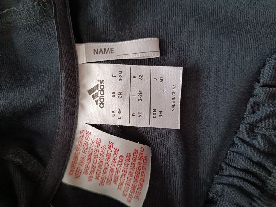 Дитячий спортивний комплект із колекції adidas Performance. 0-3м 56-62