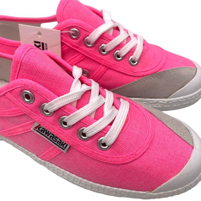 Buty damskie Kawasaki Footwear Canvas neon różowe rozmiar 39