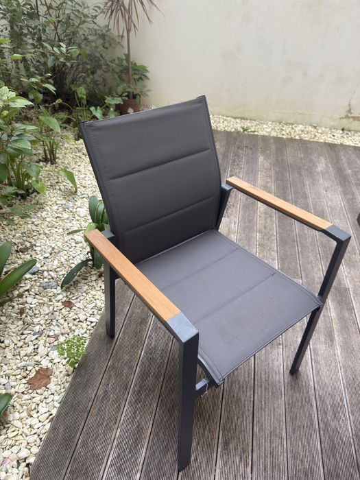 Mesa de jardim extensível