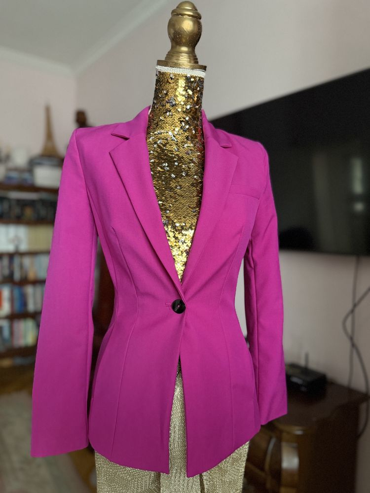 Marynarka Mango XS/34 fuksja