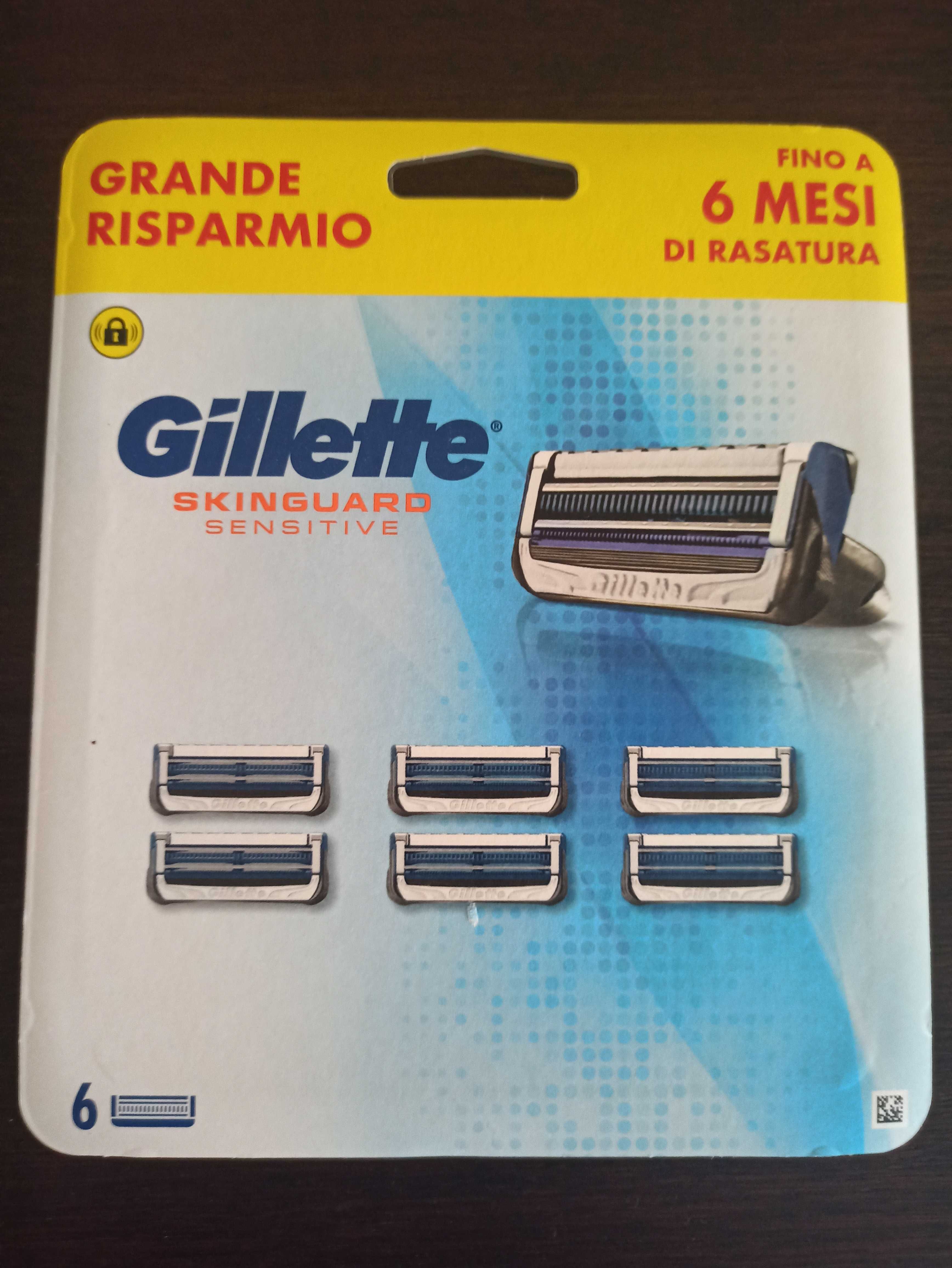 Gillette  Skinguard  Sensitive  wkłady 6 szt.