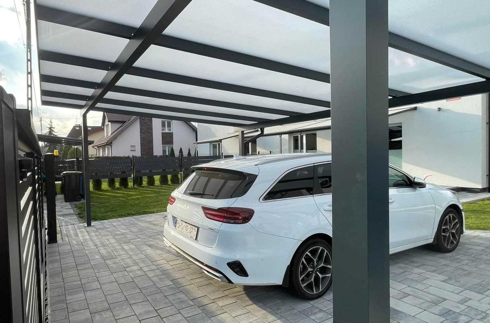 Wiata na samochód Carport 5,5x5,5m Wiata garażowa