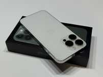 iPhone 13 Pro 256 GB Silver# Bateria 85%# Stan BDB # Komplet