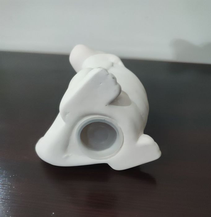 Skarbonka gipsowa ceramiczna do malowania Krokodyl Aligator maly