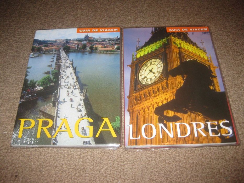 2 Livros Guia de Viagens/Praga e Londres