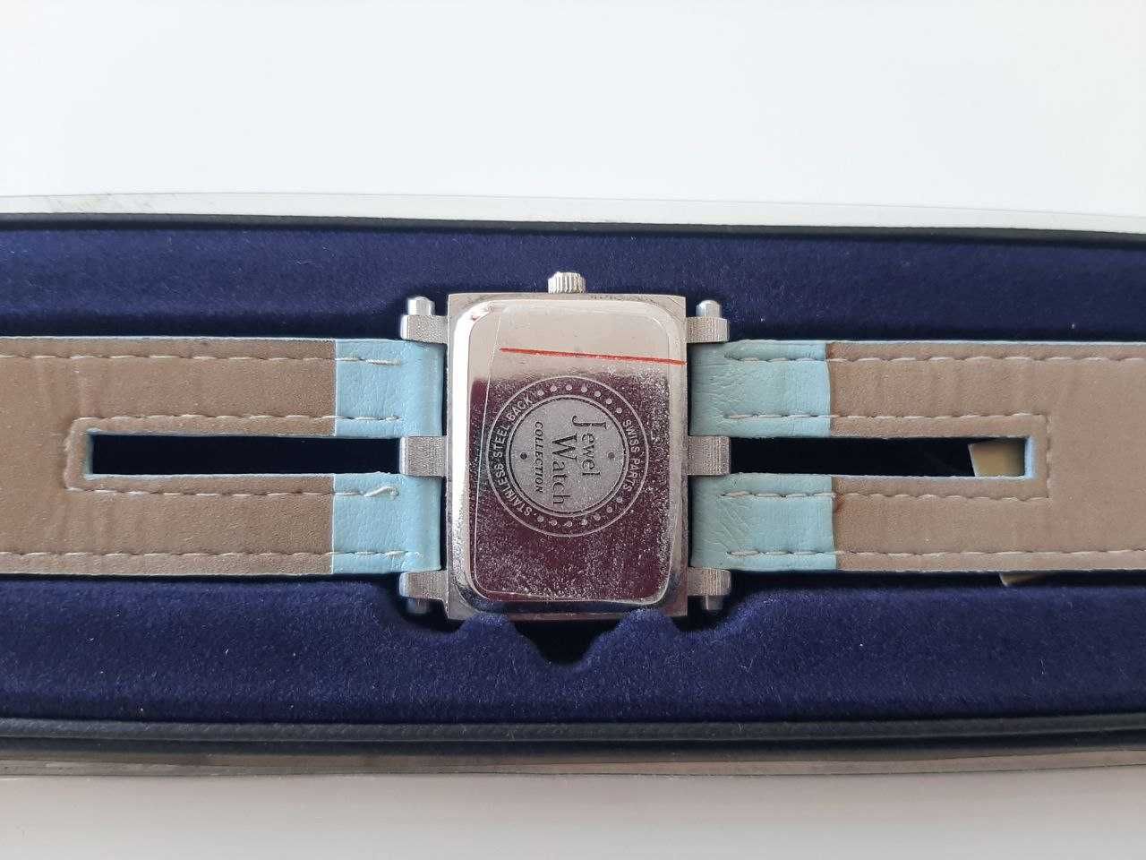 Relogio senhora Azul - jewel parts, swarosvki crystal