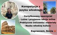 Korepetycje z języka włoskiego