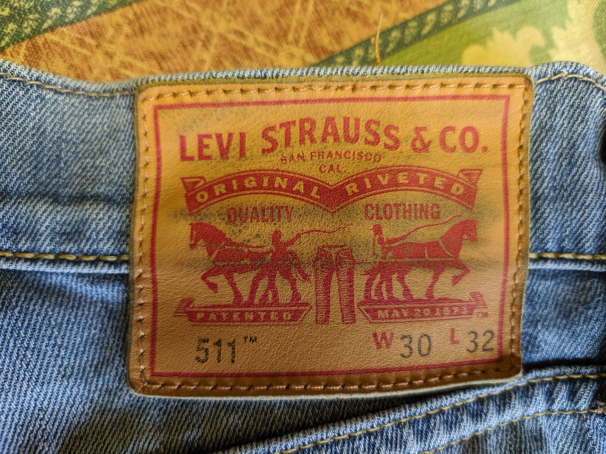 Levis 511 W30 L32 / Джинси чоловічі / Левайс / Левіс