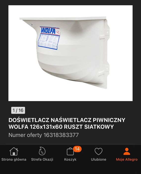 Doświetlacz piwniczny