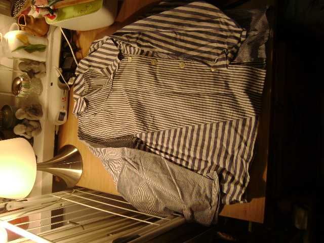 Starocie z PRL - Moda = Bluzka damska RETRO z czasów PRL XL na 170 cm