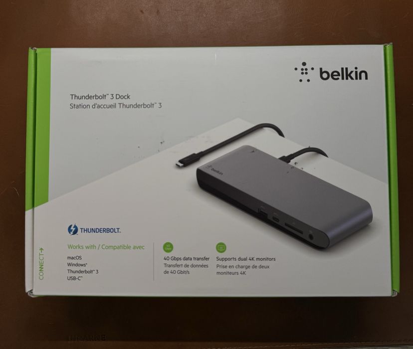 Док станція Belkin Thunderbolt 3 Dock Station (USB-C)