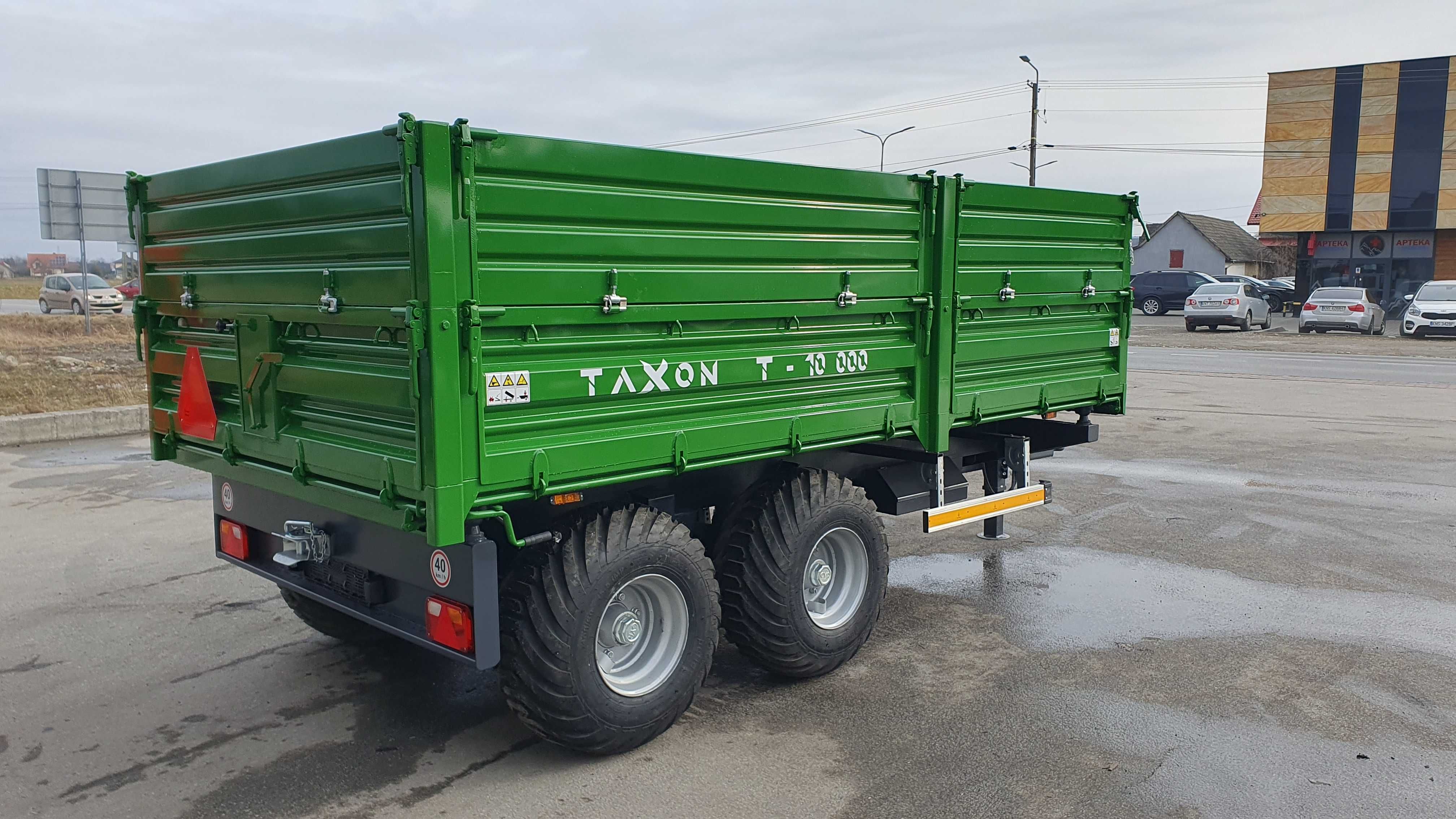 Przyczepa rolnicza Taxon 10 T STEKRO - PROMOCJA! Nadstawy/Tandem