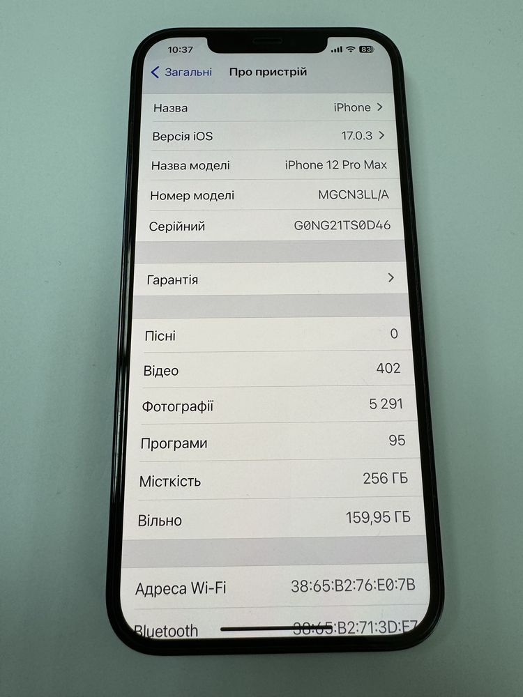 iPhone 12 Pro Max 256 Gb