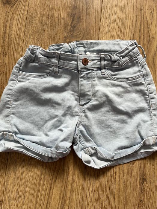 Spodenki dżinsowe H&M roz 134 cm