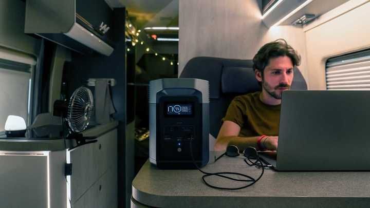 Зарядна станція EcoFlow Delta 2, 1800 Вт, 1024 Вт/год  UPS, ДБЖ
