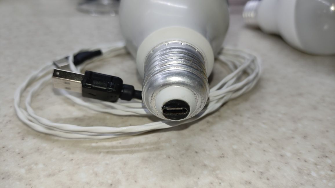 Usb лампа Фонарик LED 5 ватт ЯРКАЯ лампа с кабелем светодиодная type-c