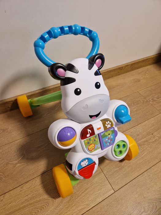 Pchacz zebra Fischer Price