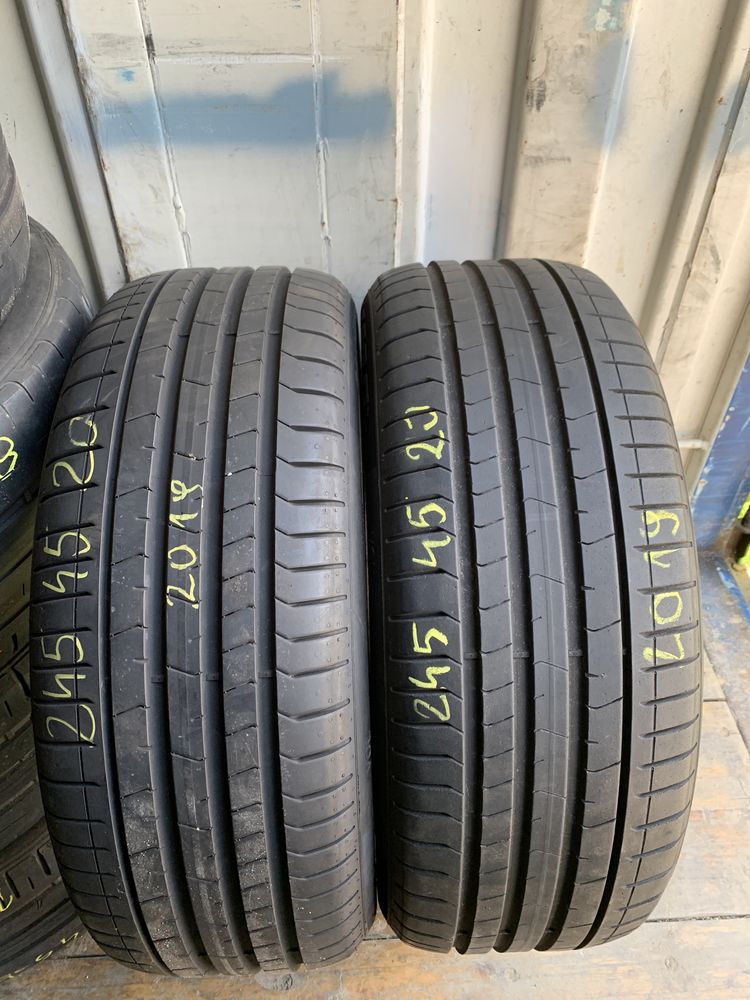 Dwie opony pirelli p zero 245/45/20 103 V