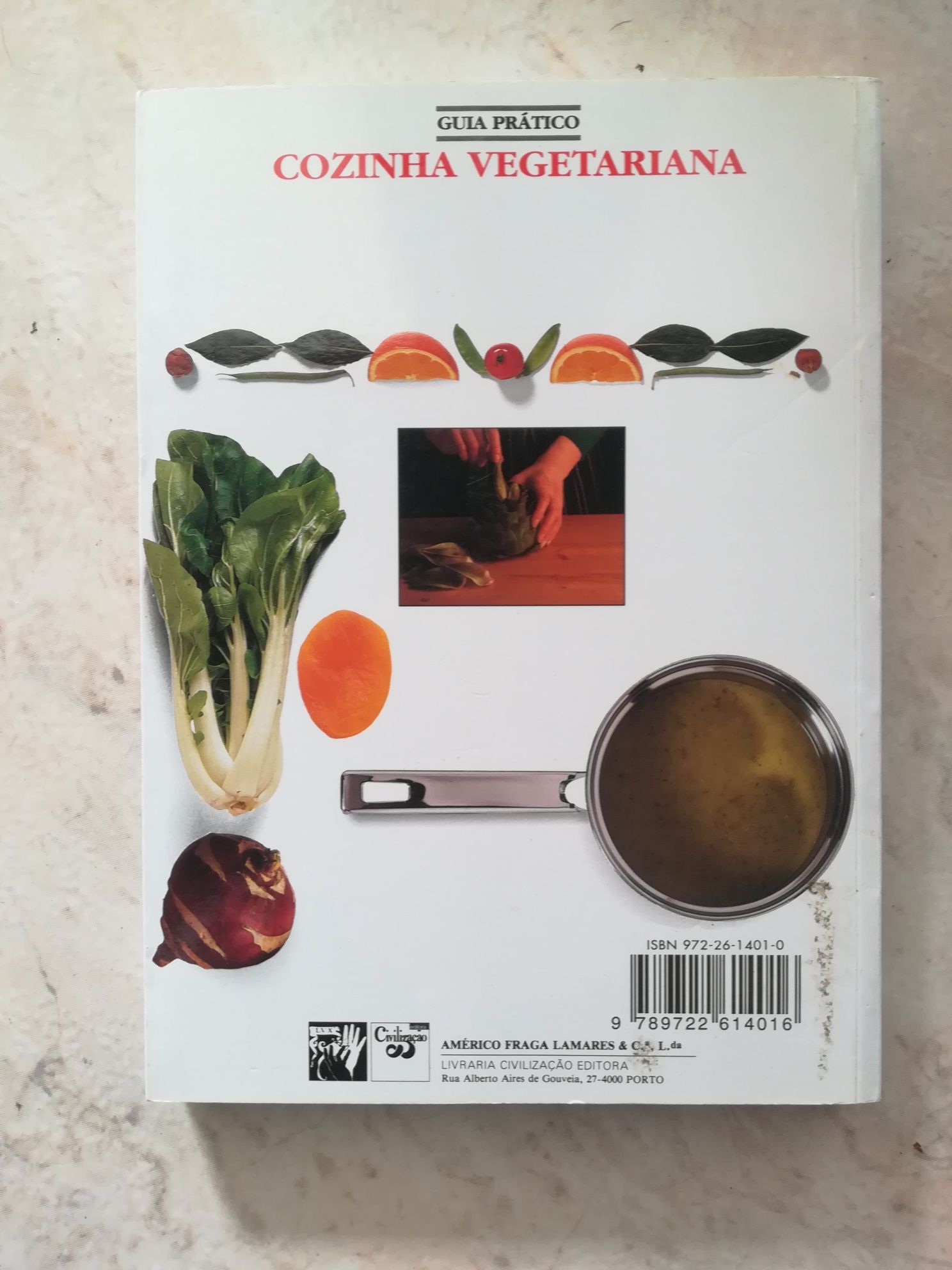 Livro de culinária vegetariana