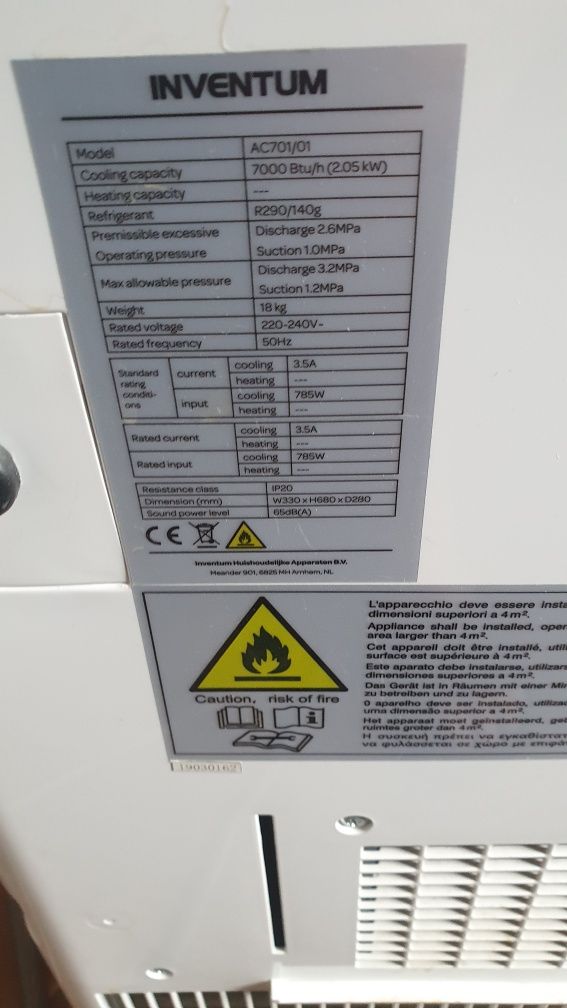 Klimatyzacja przenośna