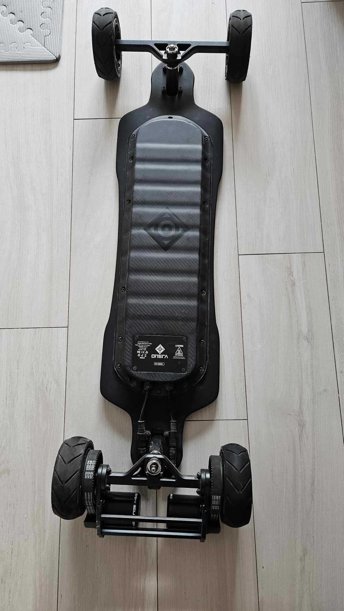 Longboard Deskorolka Elektryczna / ONSRA BLACK Carve 3 PRO / Gwarancja