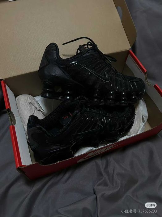 Buty meskie Mokasyny Nike_Shox_TL_Black R.44