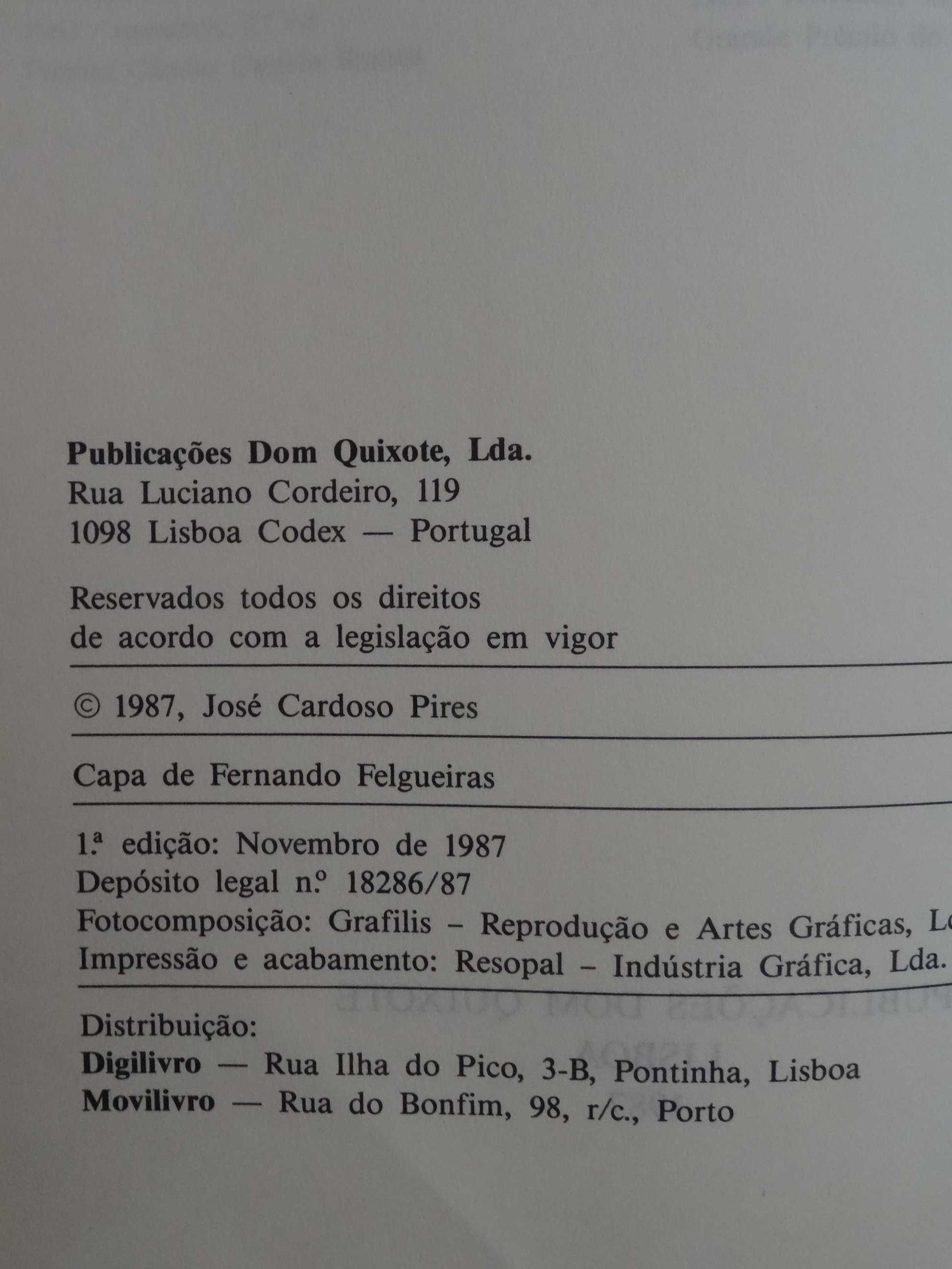 Alexandra Alpha de José Cardoso Pires - 1ª Edição