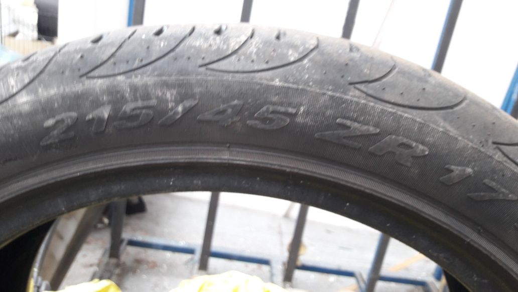 4 opony letnie 215/45R17 Pirelli CENA ZA KOMPLET