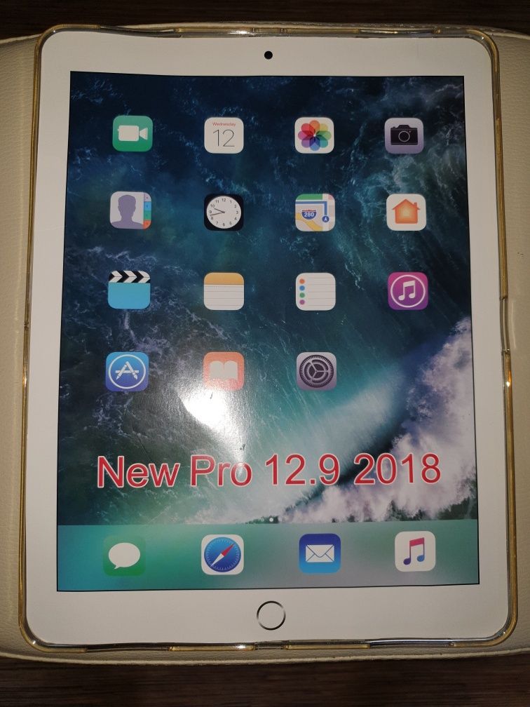 Прозрачный TPU чехол oneLounge Silicol для iPad Pro 12.9"
