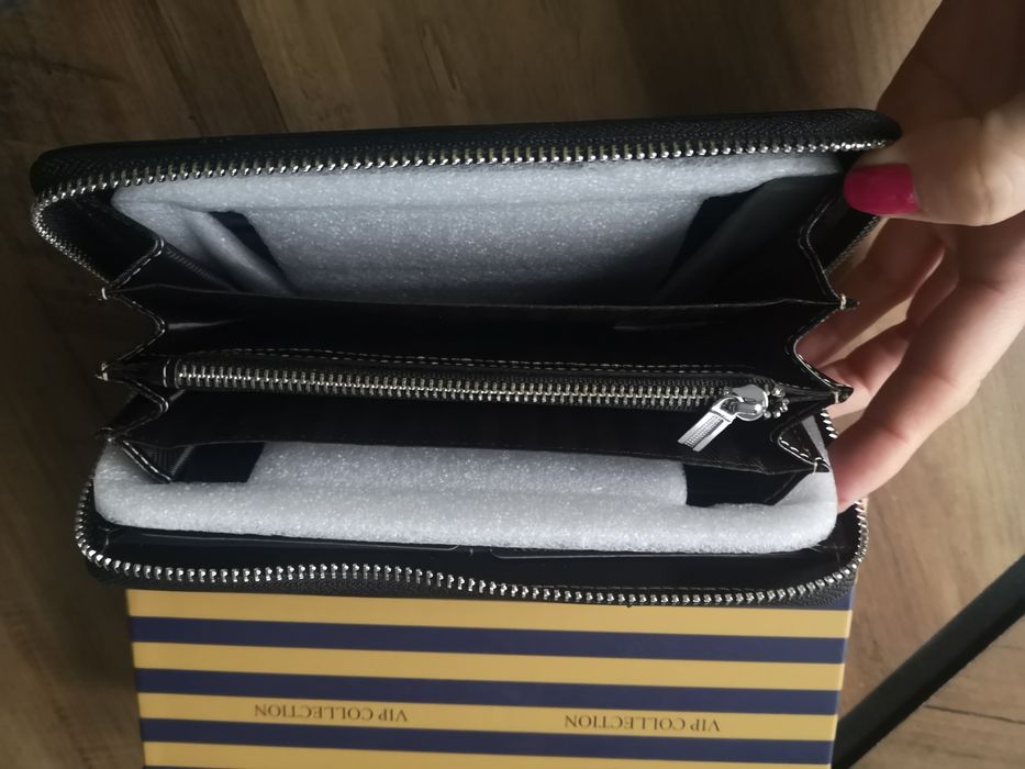 Portfel damski skóra