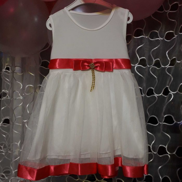 Платье на годик с балеро