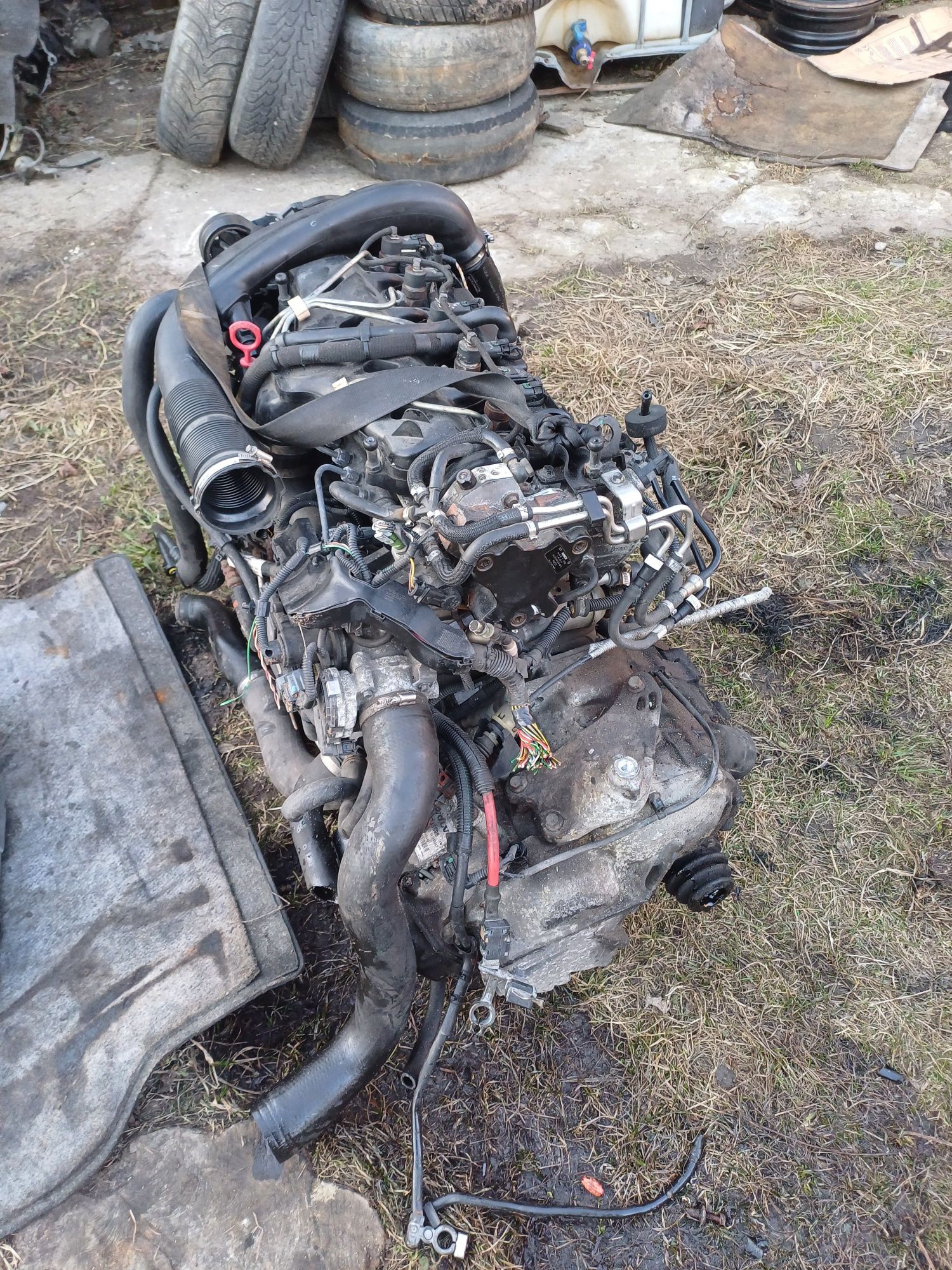 Volvo V50 XC90 S60 v60 XC60 XC70 2.4 D5244T мотор двигун двігатель D5