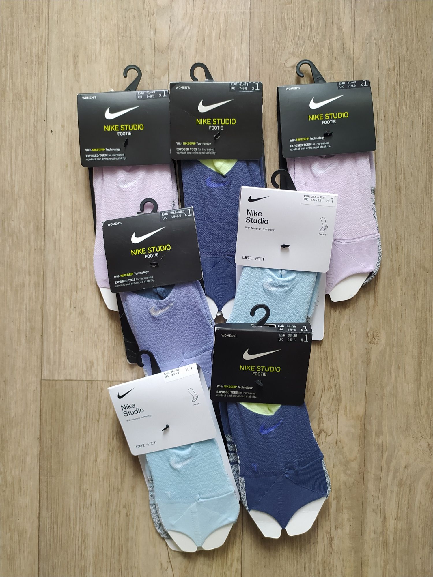 Женские носки Nike yoga без пальцев и без пятки для йоги