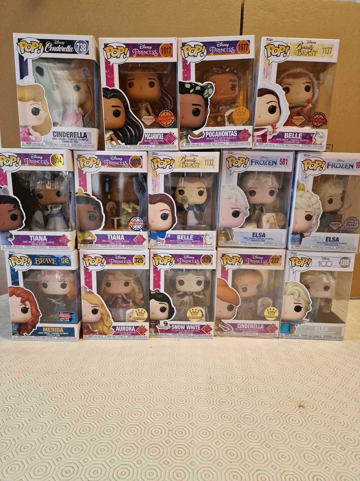 Funko Pop's Disney (Princesas)