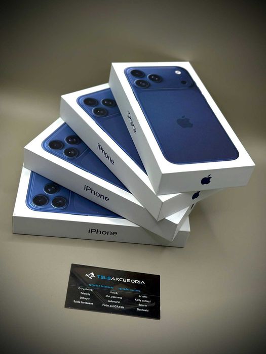 Apple Iphone 17 PRO MAX | 256gb/512gb | Blue | OD RĘKI | Teleakcesoria