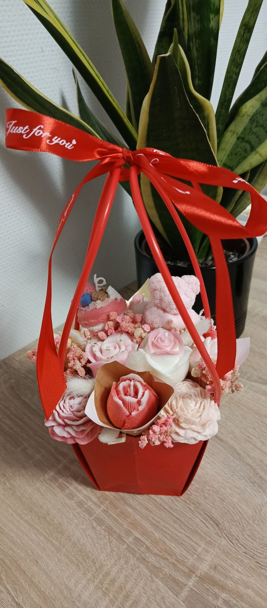 Flower Box ze świec sojowych