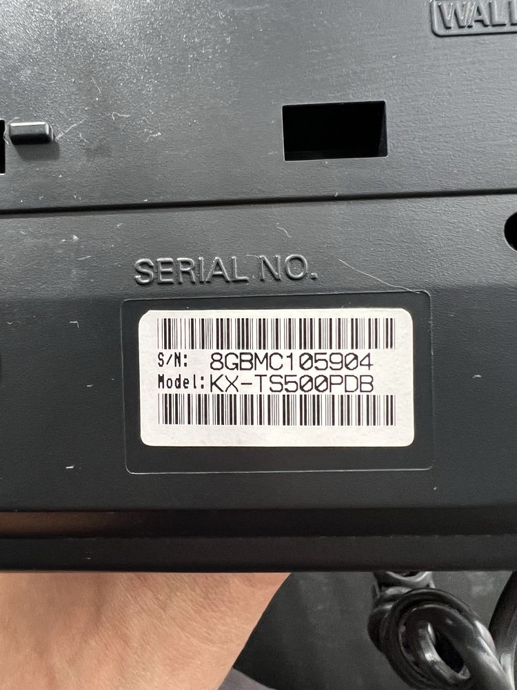 Telefon stacjonarny Panasonic KX-TS500PDB