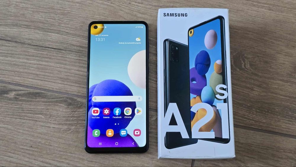 Samsung Galaxy A21s Dual Sim CZARNY