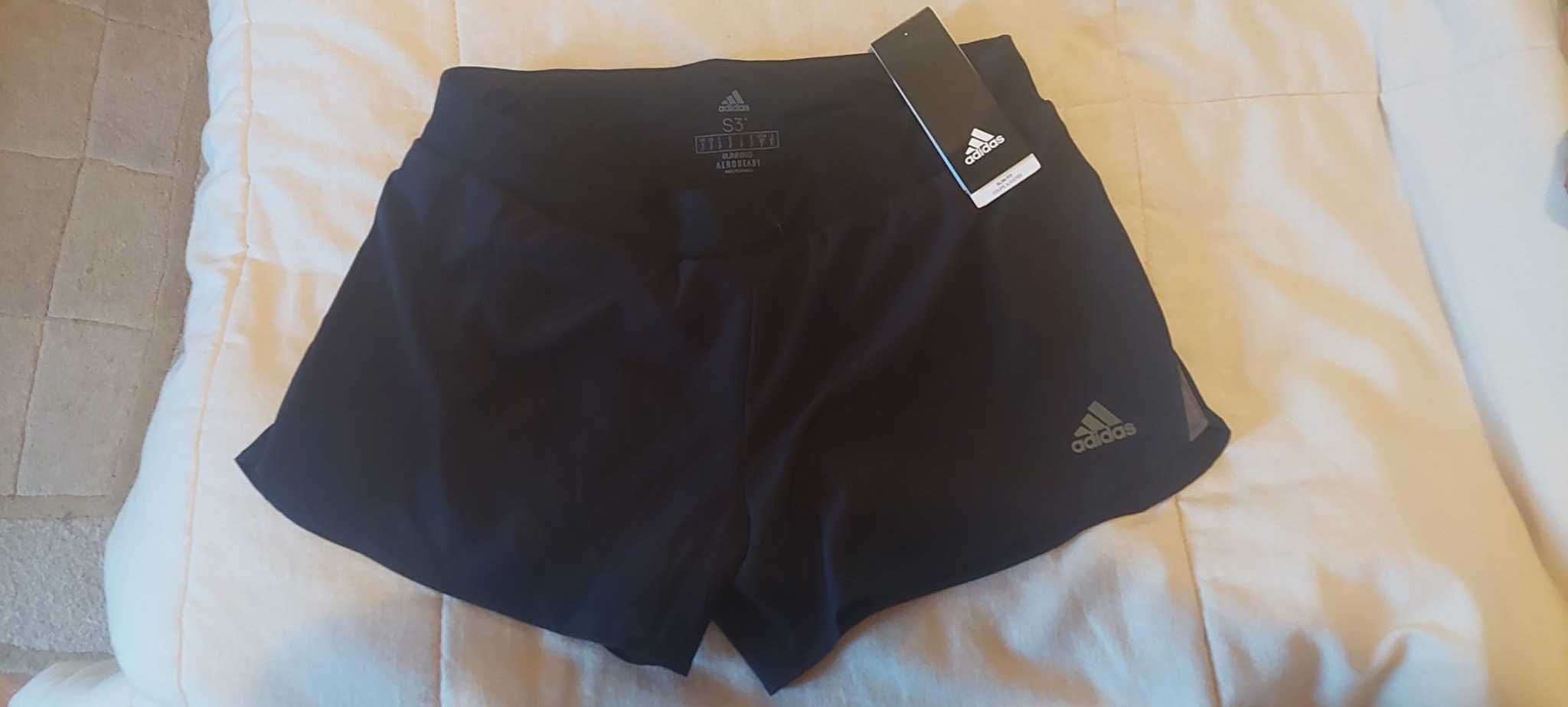 Calções Running Adidas novo com etiqueta