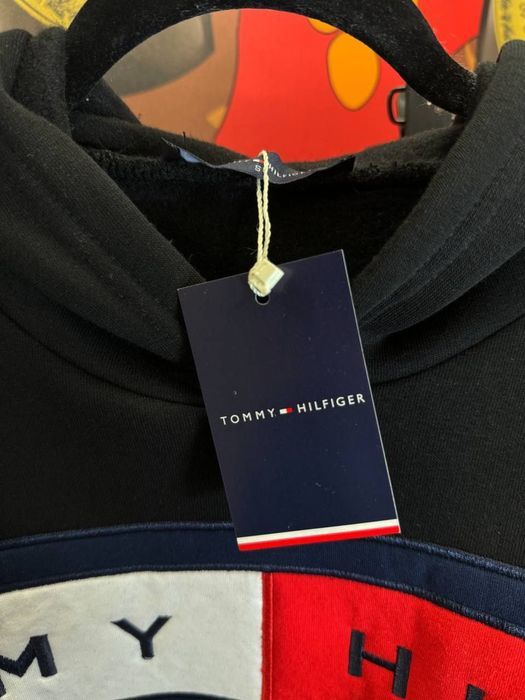 ЦЕНА ТАКОГО 3200! Женский костюм Tommy Hilfiger черный Осень-зима флис