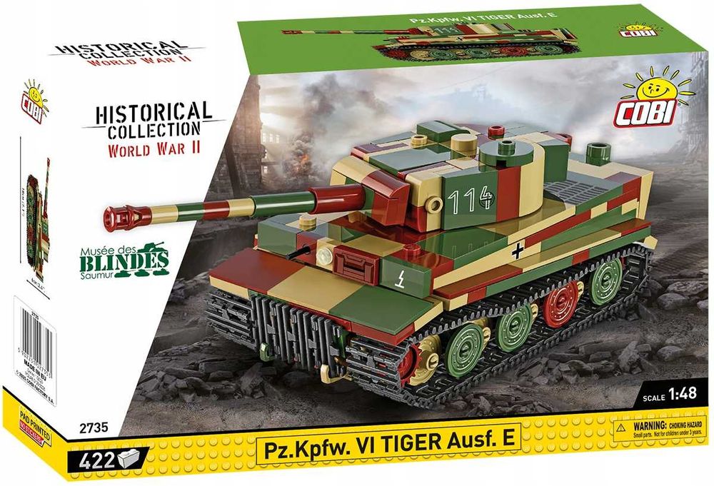 Конструктор COBI Танк Pz.Kpfw. VI Tiger Ausf.E COBI-2735