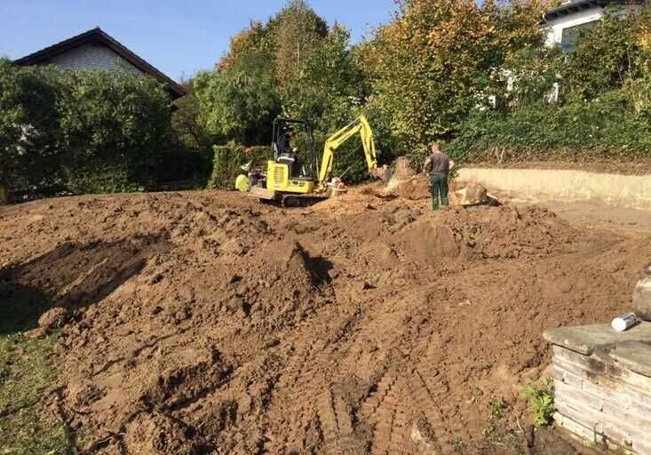 Wykopy i prace ziemne koparko-ładowarka, wynajem koparki