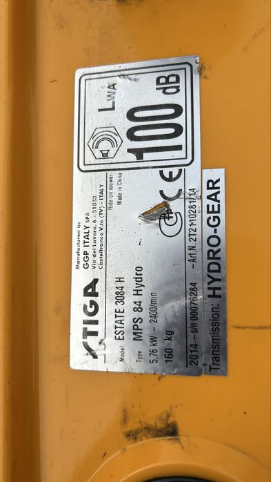 Kosiarka traktorek  stiga