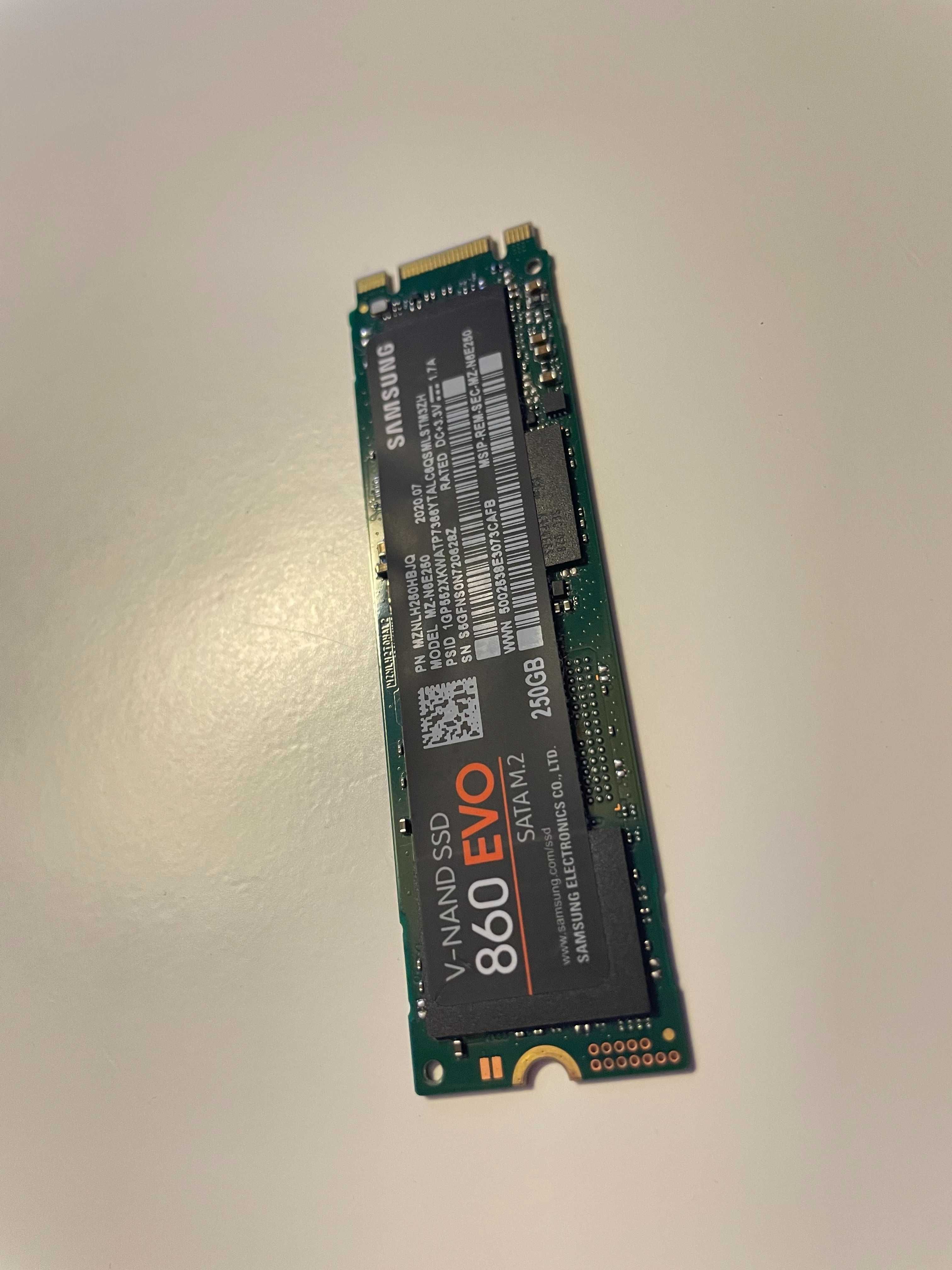 Dysk SSD Samsung 860 EVO 250GB M.2 SATA