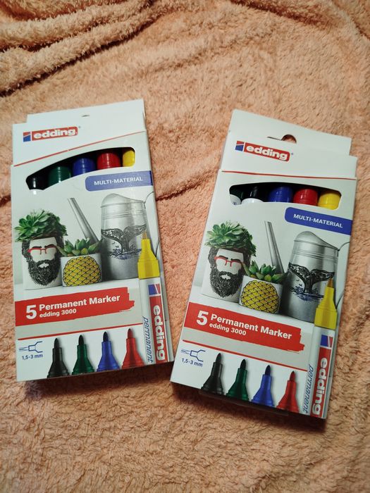 Маркери edding.кольорові