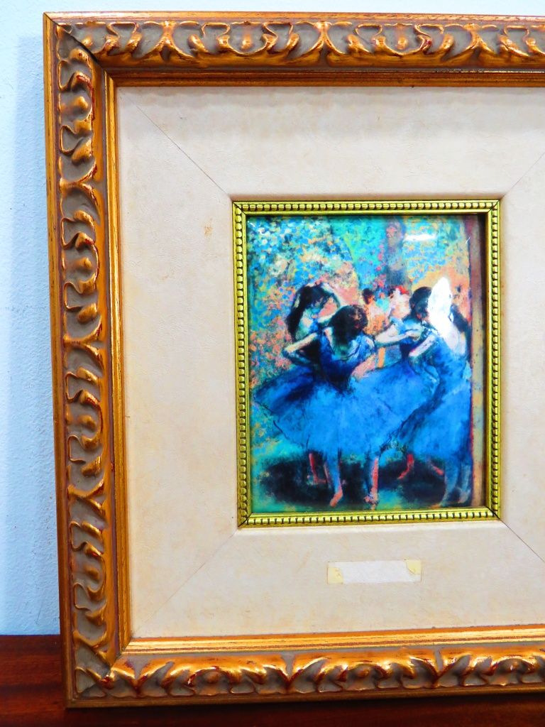 Quadro em esmalte.